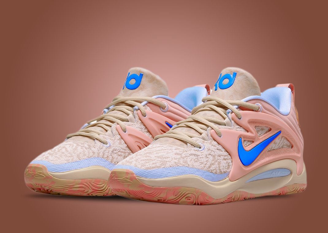 Nike KD 15 Cream Pink Royal