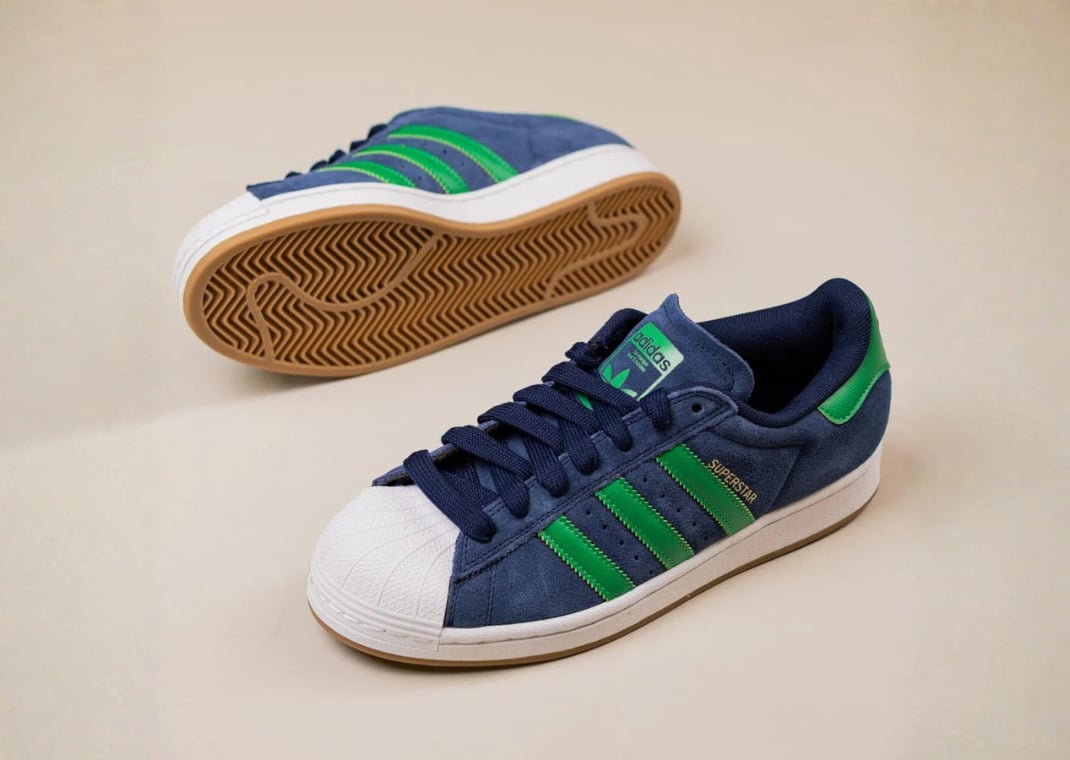adidas Superstar ADV Navy Green