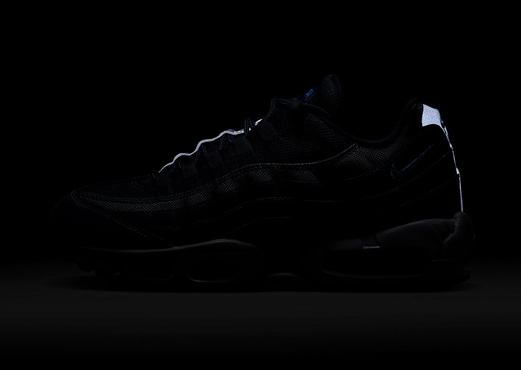 Nike Air Max 95 Dark Obsidian Racer Blue 3M Lateral