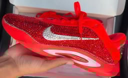 A’ja Wilson Shares Custom Red Ruby Slipper Nike A’One Colorway