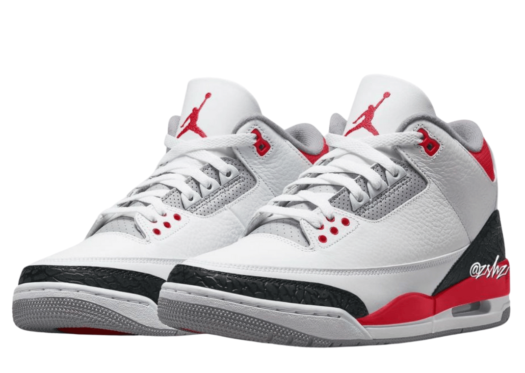 Jordan 3 Fire Red