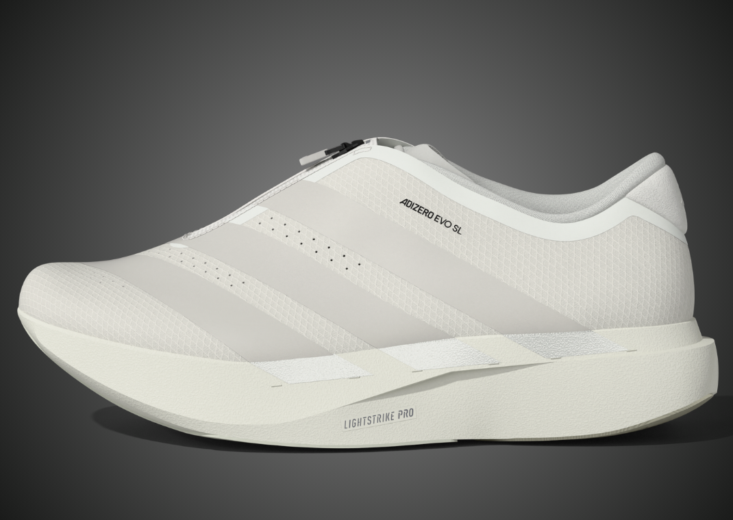 adidas Adizero Evo SL Zip Cream Lateral