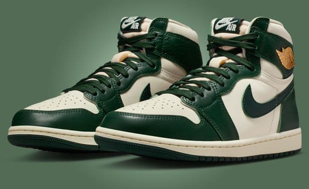 Air Jordan 1 Retro High OG Pale Ivory Pro Green (W)