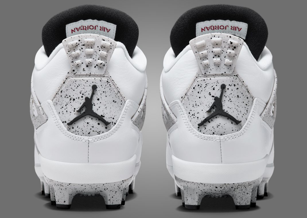 Air Jordan 4 Retro MCS White Cement Heel