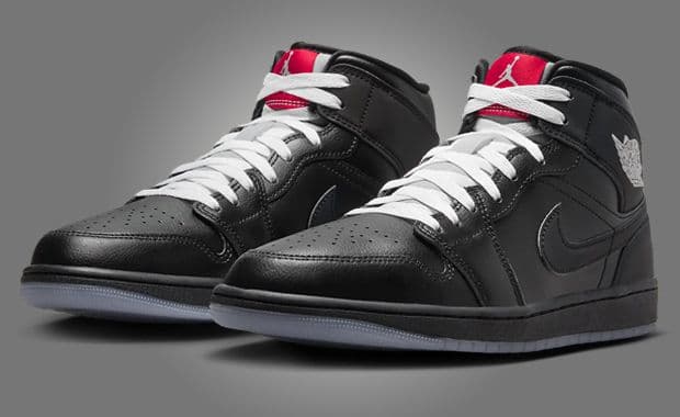 Air Jordan 1 Mid Black Metallic