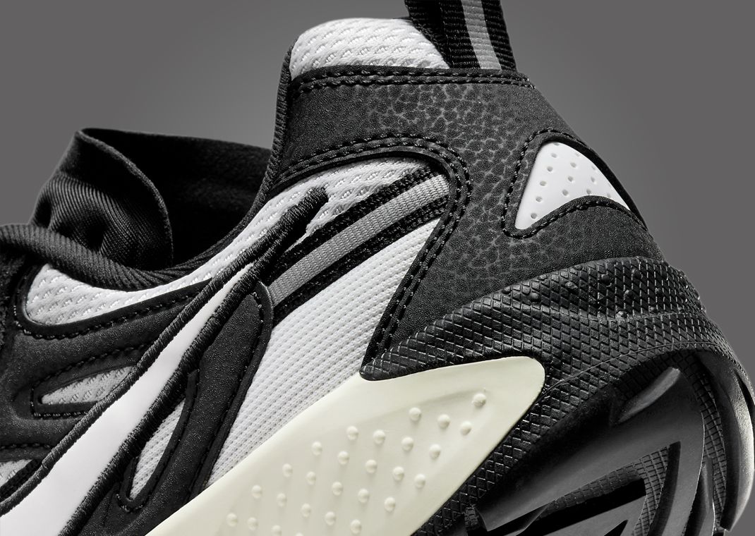 Nike Jam Black White Heel Detail