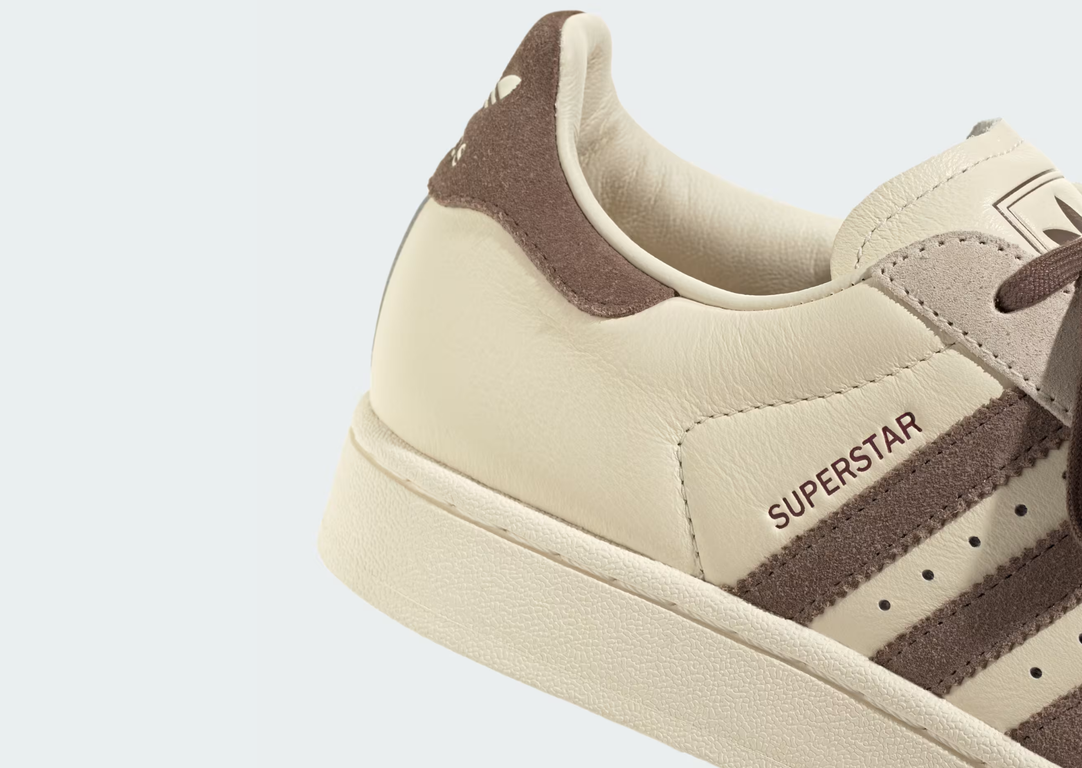 Molly-Mae x adidas Superstar Latte - Heel Detail