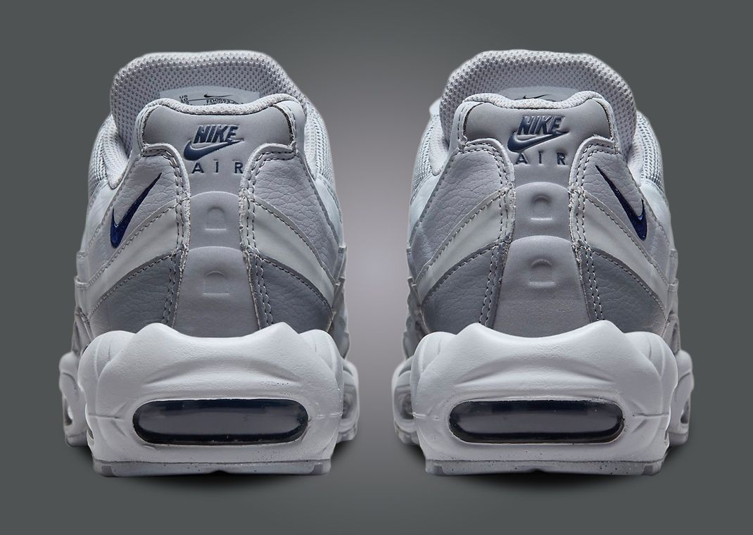 The Nike Air Max 95 Wolf Grey Midnight Navy Gets Covered In