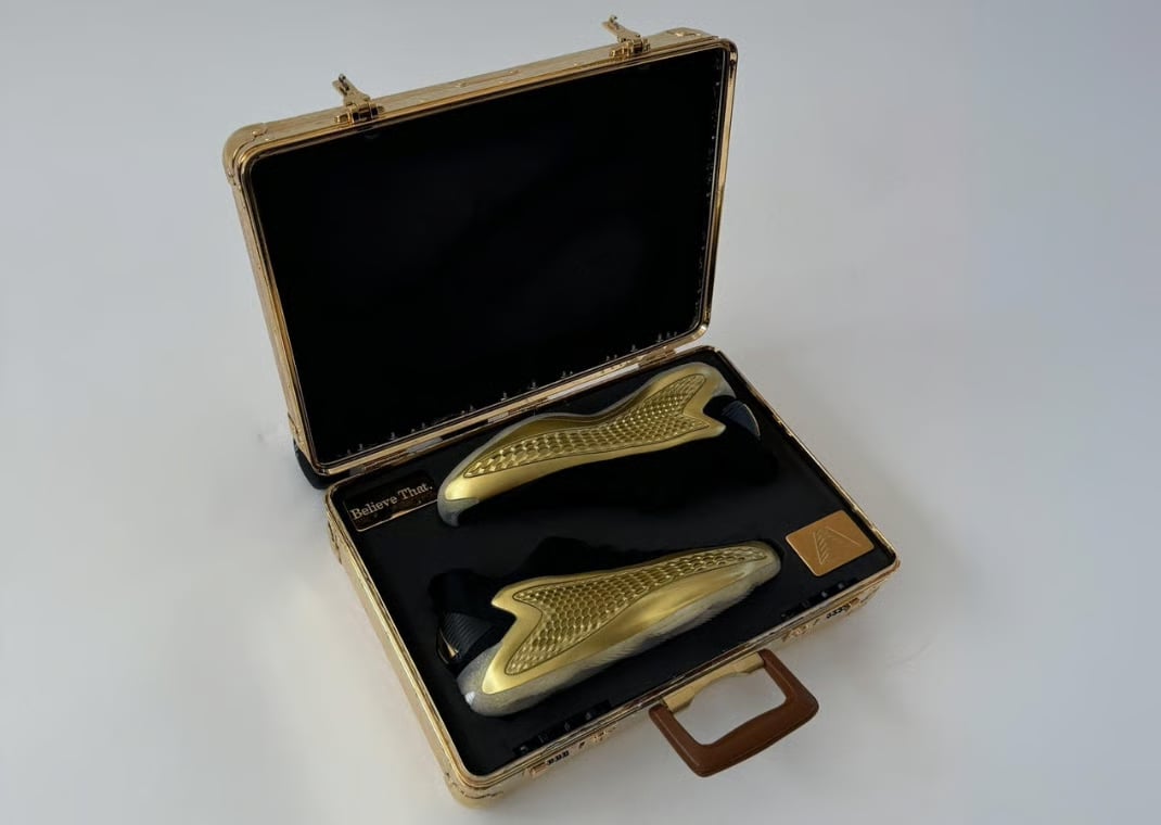 Anthony Edwards' adidas AE 1 Low "Gold Medal"