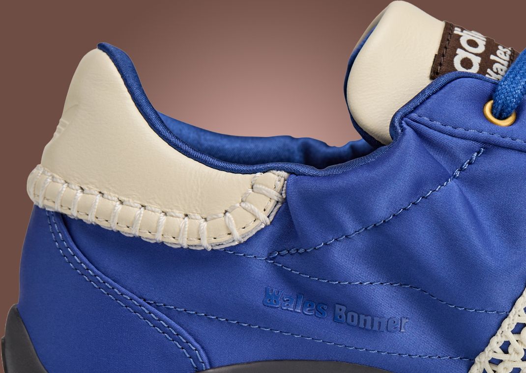 Wales Bonner x adidas Karintha Lo Black - Heel Detail