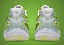 Little Tokyo Table Tennis x Asics Gel-Resolution 5 Parrot Green - Back