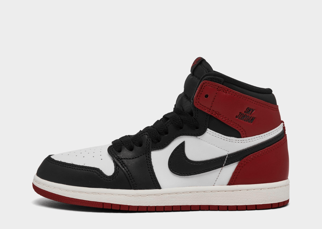 Air Jordan 1 High Retro OG Black Toe Reimagined (PS)