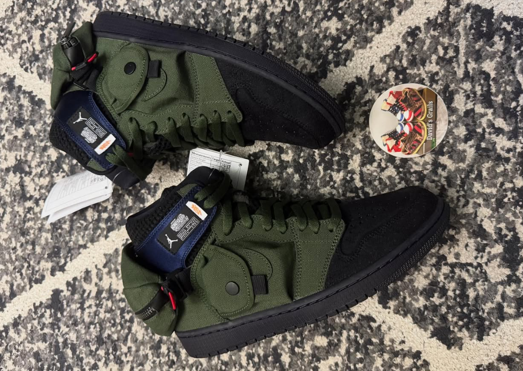 Zion Williamson x Naruto Shippuden x Air Jordan 1 High Utility Stash Kakashi Hatake