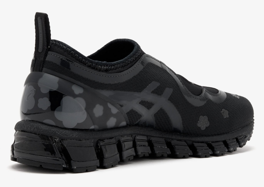 Cecilie Bahnsen x Asics Gel-Quantum 360 I Black - Heel Angle
