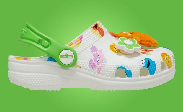 The Sesame Street x Crocs Classic Clog Be Seen Releases April 2024