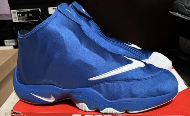 Gary Payton’s Nike Air Zoom Flight The Glove is Back in Blue for the Holiday Season