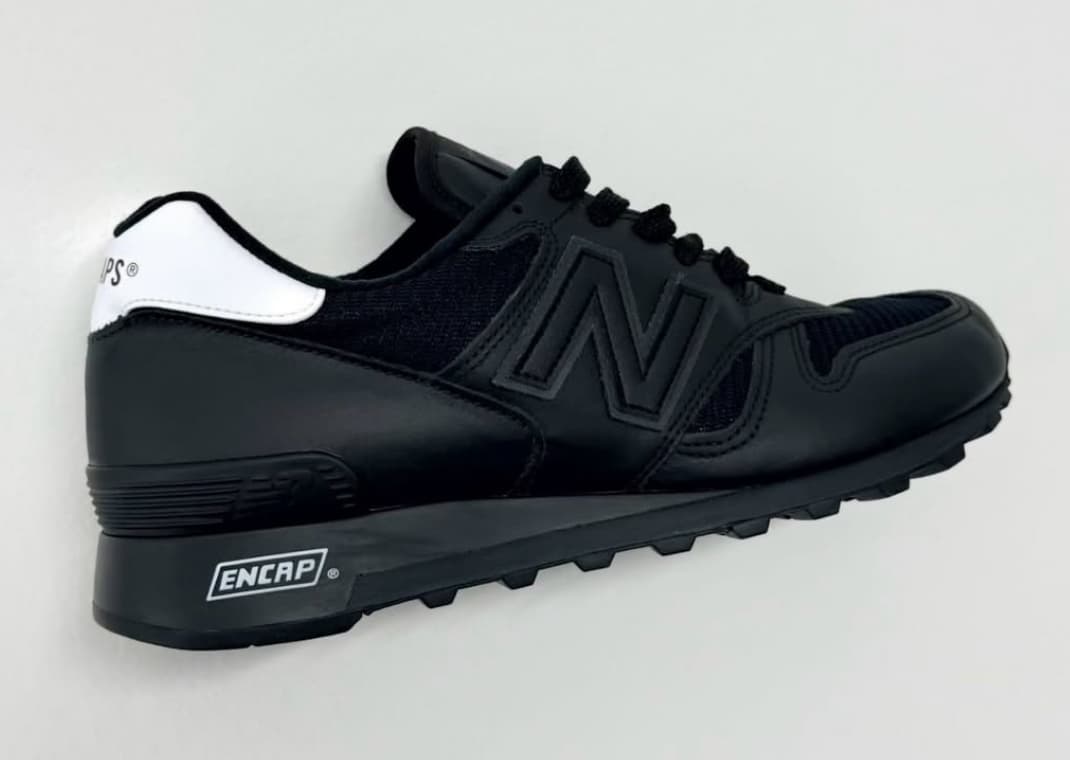 WTAPS and New Balance are Back for a Blacked Out Made in USA 1300