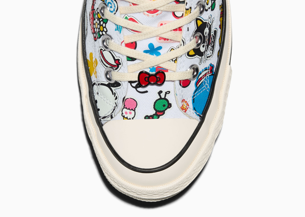 Hello Kitty x Converse Chuck Taylor 70 Stickers - Toe Detail