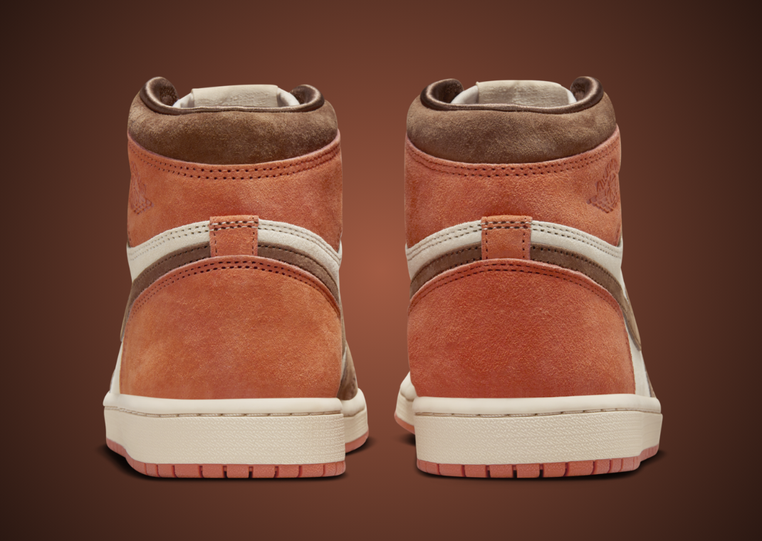 Air Jordan 1 Retro High OG SP Dusted Clay (W) Heel