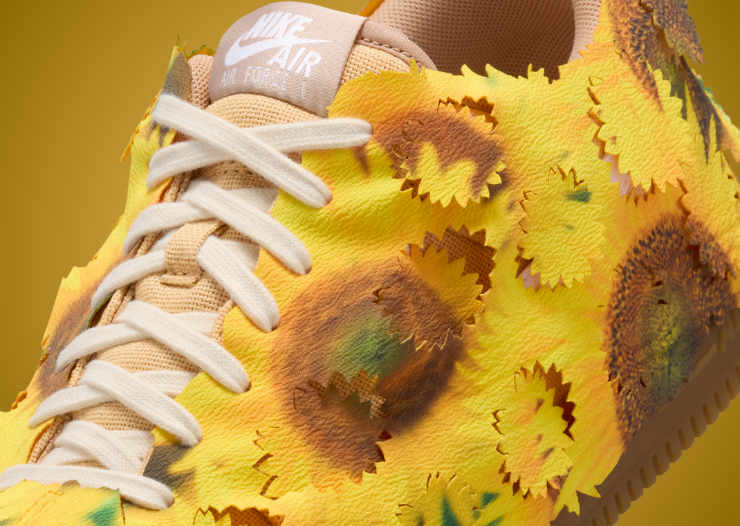 Nike Air Force 1 Low Sunflower lace details