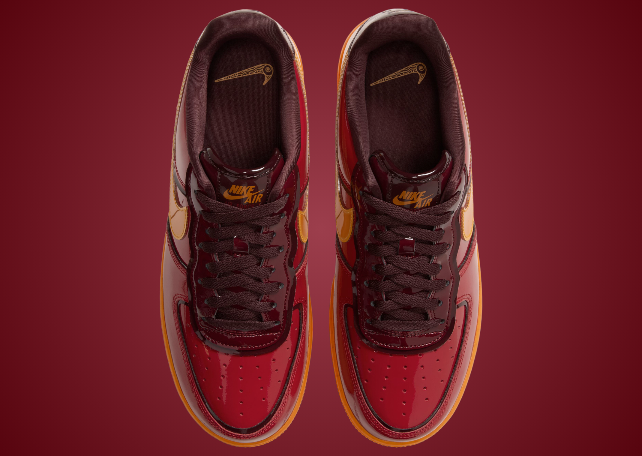 Red Bottom Fly The Nike Air Force 1 Low Iron Man is Ready to Fly