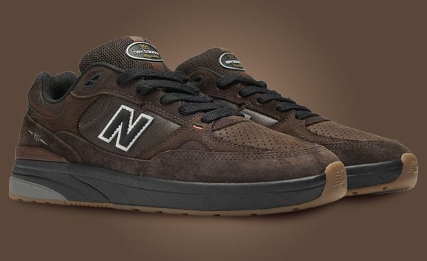 The New Balance Numeric Andrew Reynolds 933 Brown Black Releases July 2025