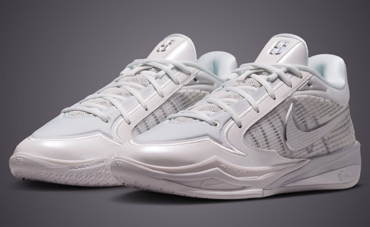 The Nike Sabrina 4 is Crisp and Clean in Triple White