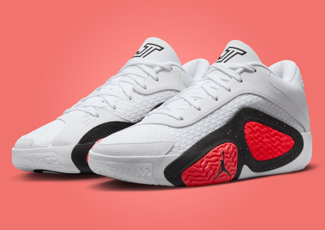 Jordan Tatum 2 Red Cement Angle
