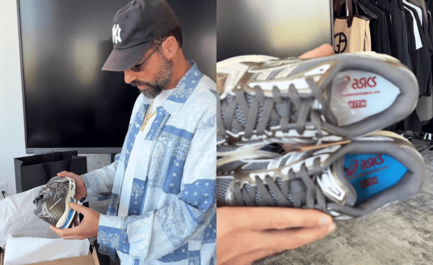 Ronnie Fieg Teases a Kith x Asics Gel-Kayano 14 for Kith Chicago Grand Opening