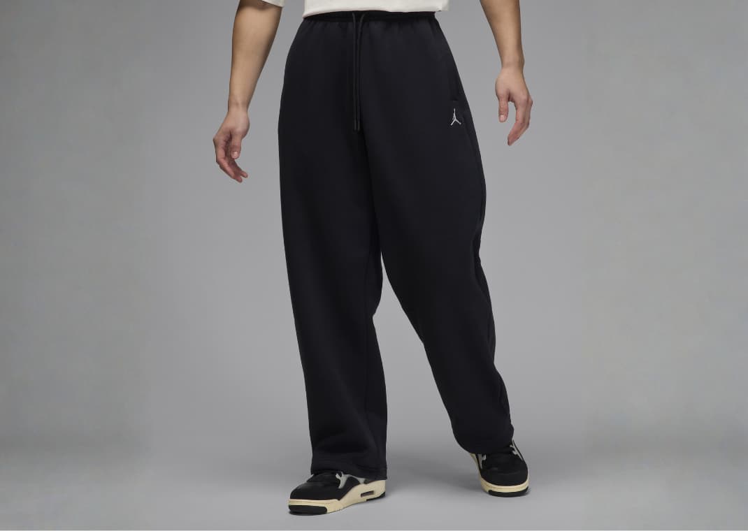 Jordan Brooklyn Fleece Men's Oversized Open-Hem Pants
