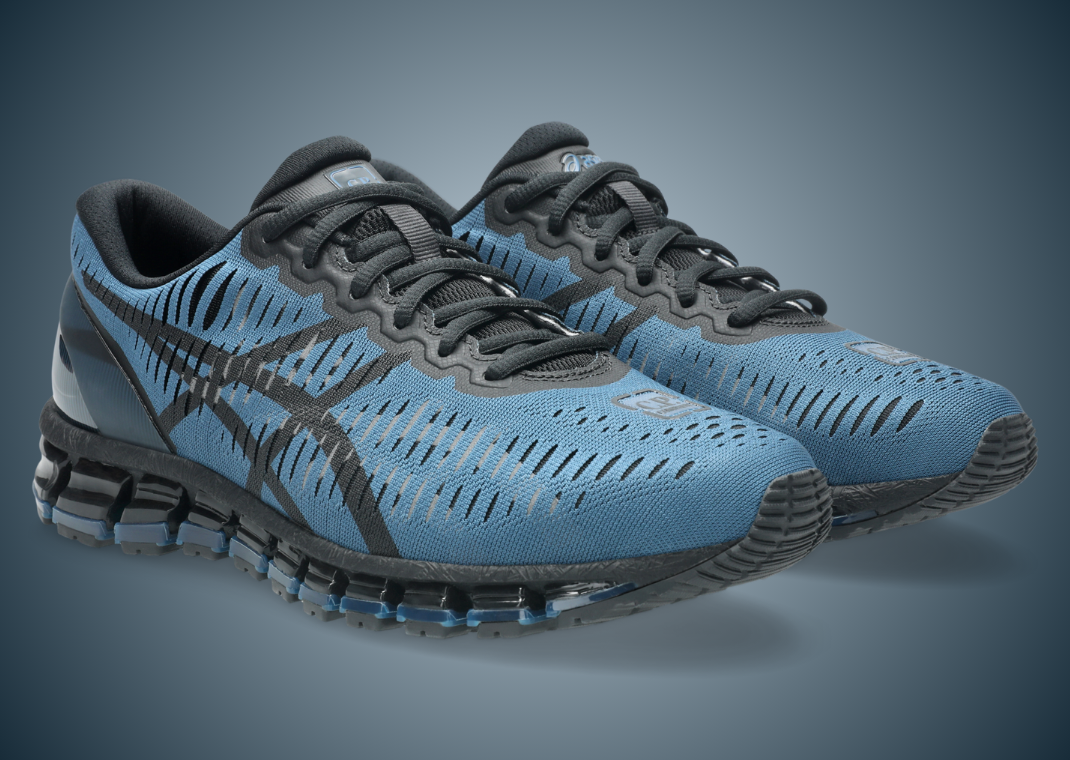 C.P. Company x Asics Gel-Quantum 360 I Morrocan Blue - Angle