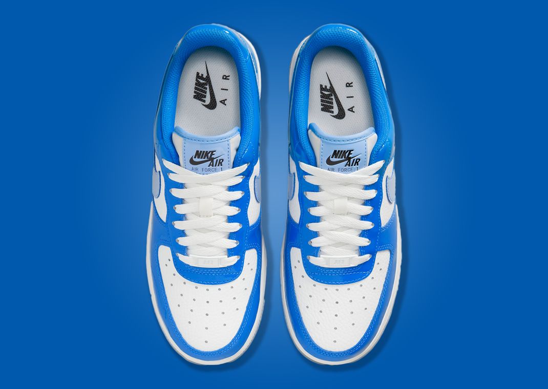 blue patent leather air force 1