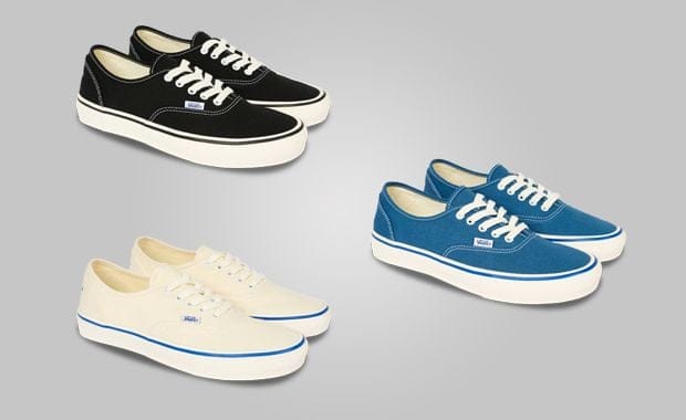 The Palace Skateboards x Vans Authentic Pack Releases May 2024