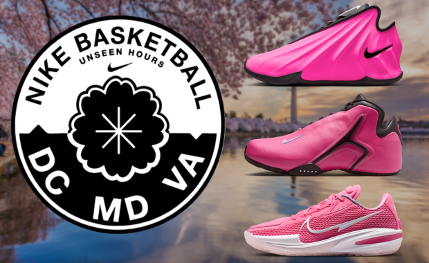 Nike Basketball's Latest Unseen Hours Pack Goes Cherry Blossom