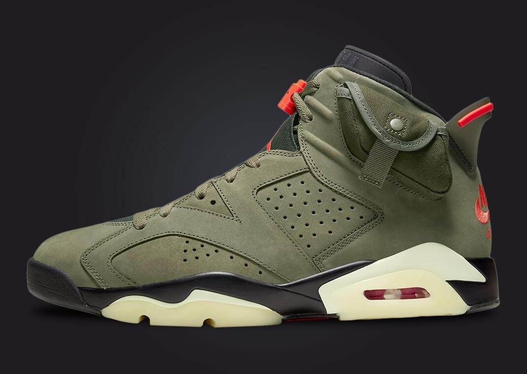 Travis Scott x Air Jordan 6 Retro Olive