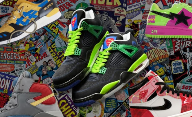 Top 10 Comic Book Sneaker Collaborations 