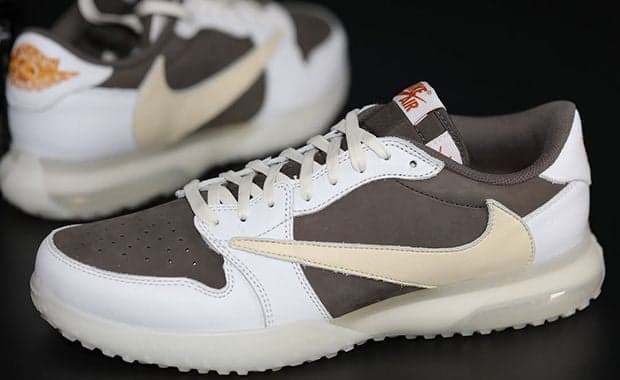Travis Scott x Air Jordan 1 Low Turf Reverse Mocha Promo Sample