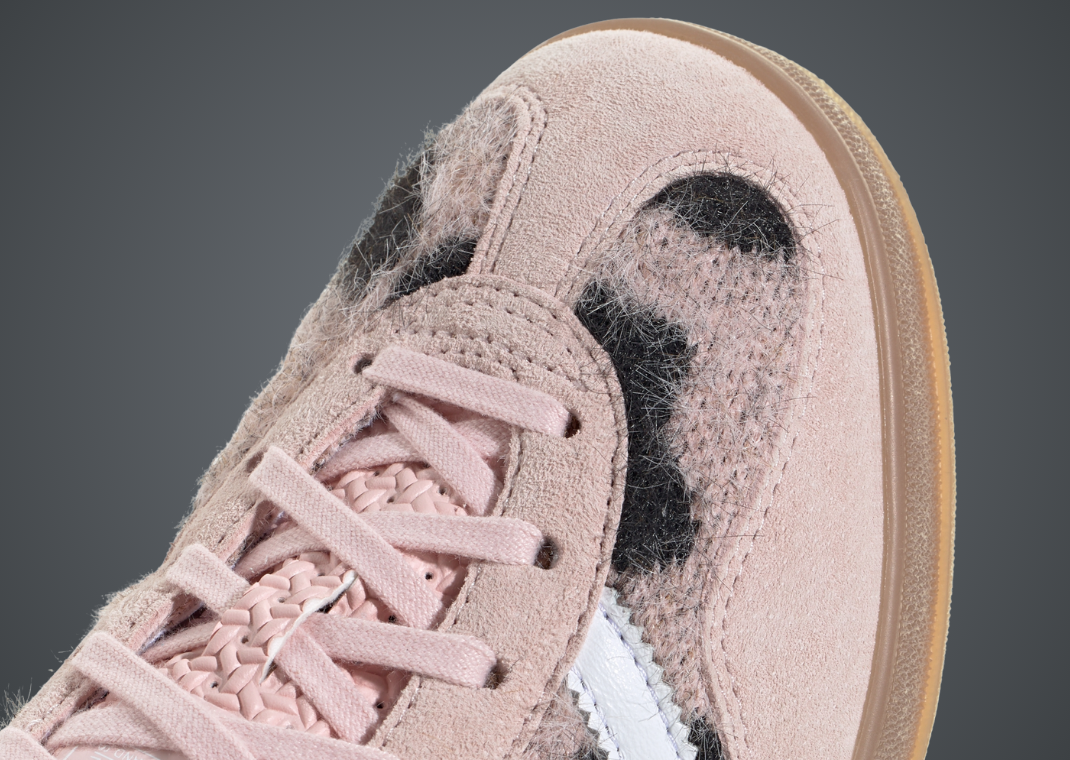 atmos Pink x adidas Gazelle Indoor Trinity Leopard Sand Pink Toe