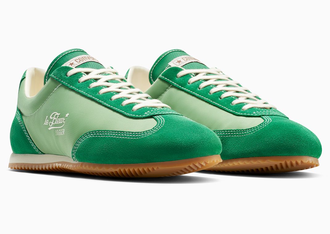 Tyler, The Creator x Converse Coach Jogger Forest Shade Green Angle