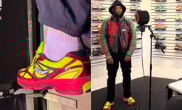 Westside Gunn Popped Out at Thursday Night Impact in a New Saucony Guide 7 