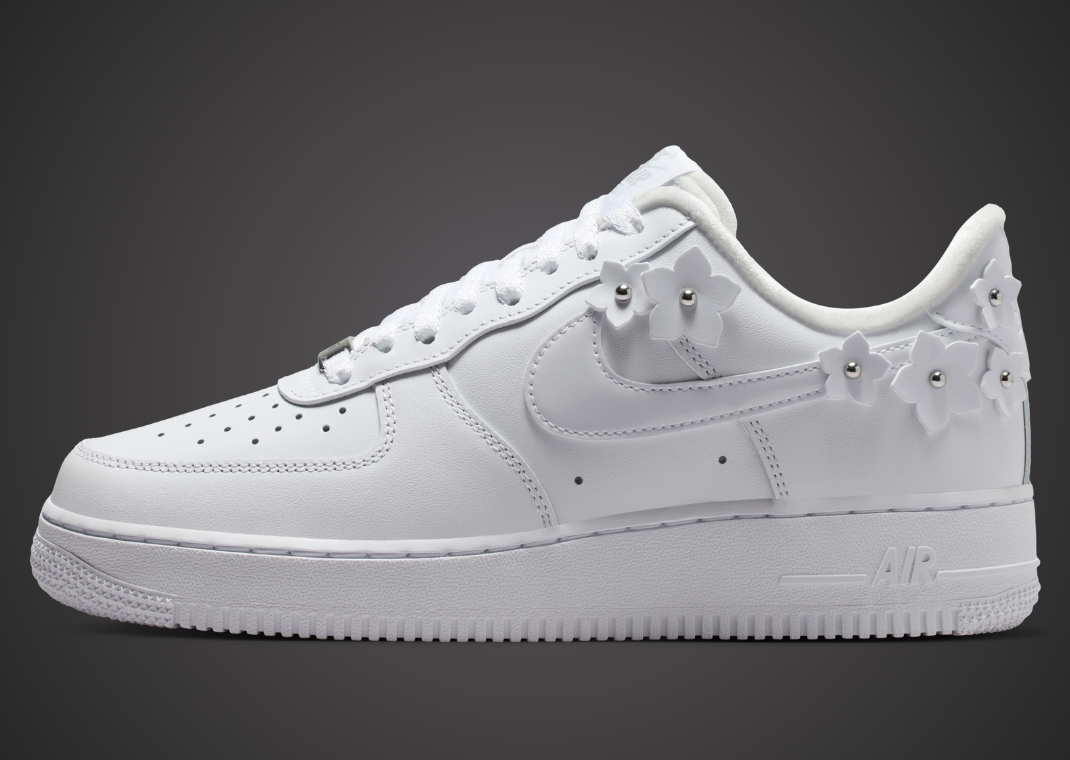 Nike Air Force 1 Low '07 Flowers White - Lateral