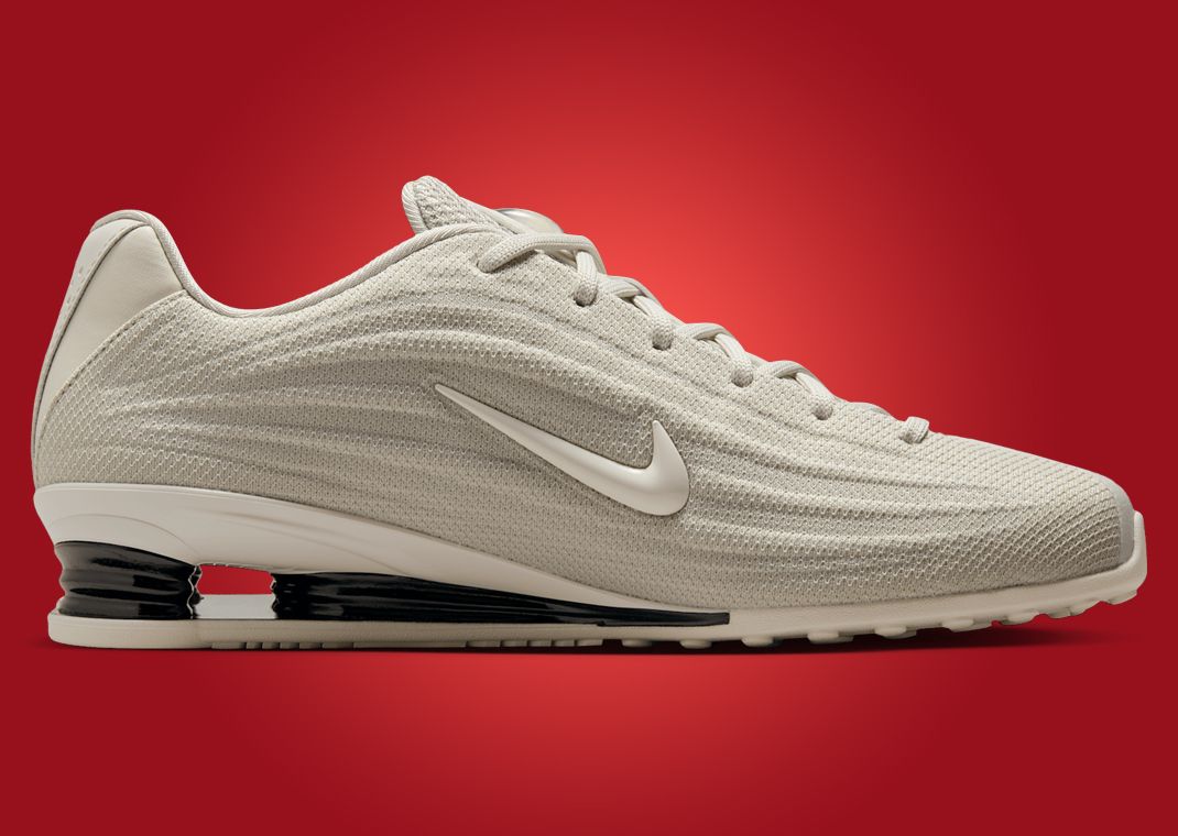 Nike Shox Z Light Bone Black Medial