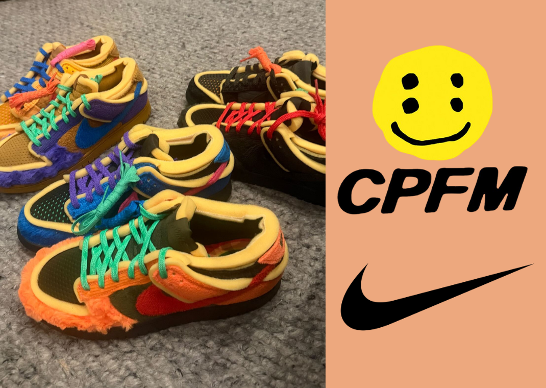 CPFM x Nike Swamp Sponge Dunk Collection