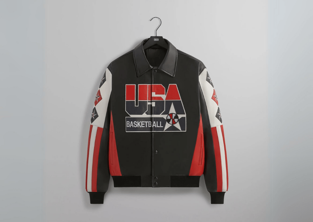 Kith for USA Basketball Leather Jacket