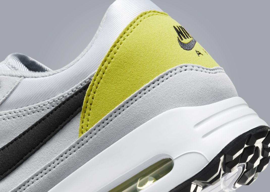 Nike Air Max 1 '86 OG Golf Wolf Grey Bright Cactus Heel