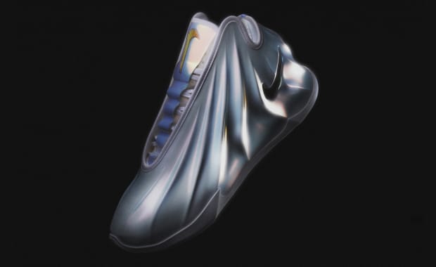 A Fresh Metallic Nike GT Future is Joining the All-Star Warning Label Pack
