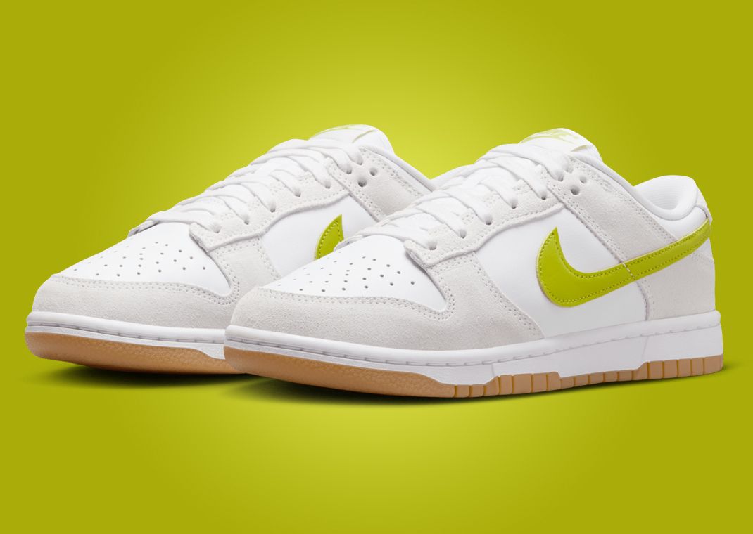 Nike Dunk Low White Bright Cactus (W)