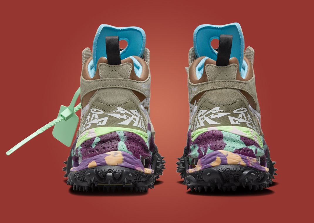 Off-White x Nike Air Terra Forma Archaeo Brown Heel