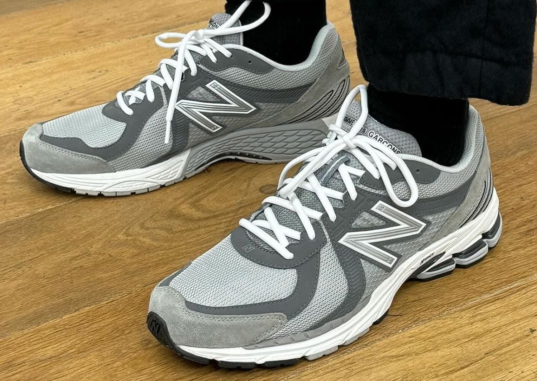 Comme des Garçons Homme x New Balance 860v2 Grey On-Foot