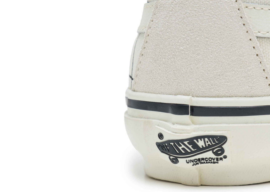 UNDERCOVER x Vans Sk8-Hi White - Heel Detail